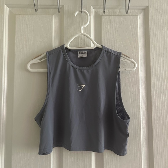 Gymshark training crop tank - light blue - Picture 1 of 2